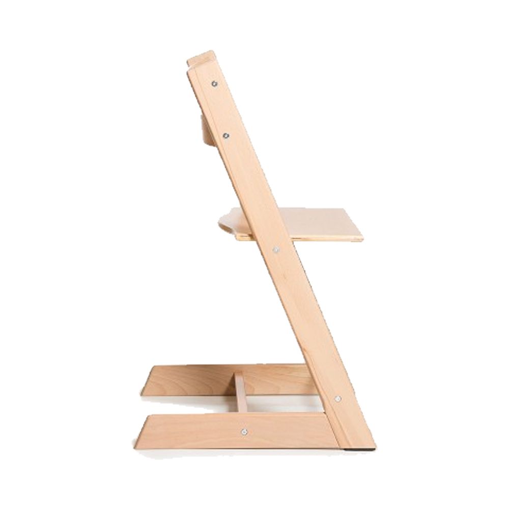 Silla Evolution - Silla de Comer de Madera Evolutiva con Bandeja, Respaldo, Set Bebé y Cinturón de 5 Puntos - NATURAL