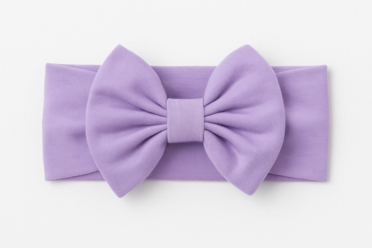 Vincha De Algodon con Moño