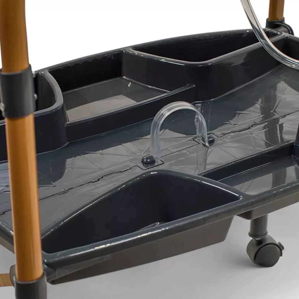 Catre De Baño Plegable Con Cambiador Antivuelvo