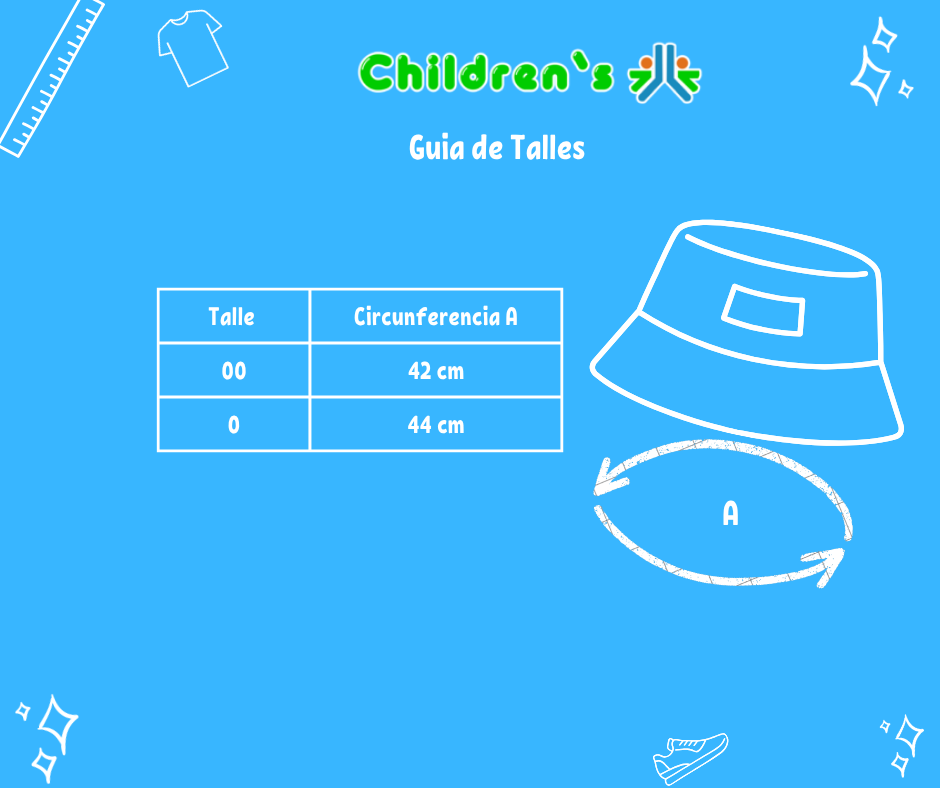 Guia de talles Gorro Piluso