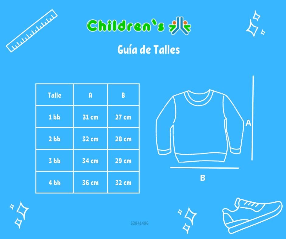 Guia de talles Buzo de Algodon Frizado Sin Capucha Estampado Camioneta Pick Up 4x4