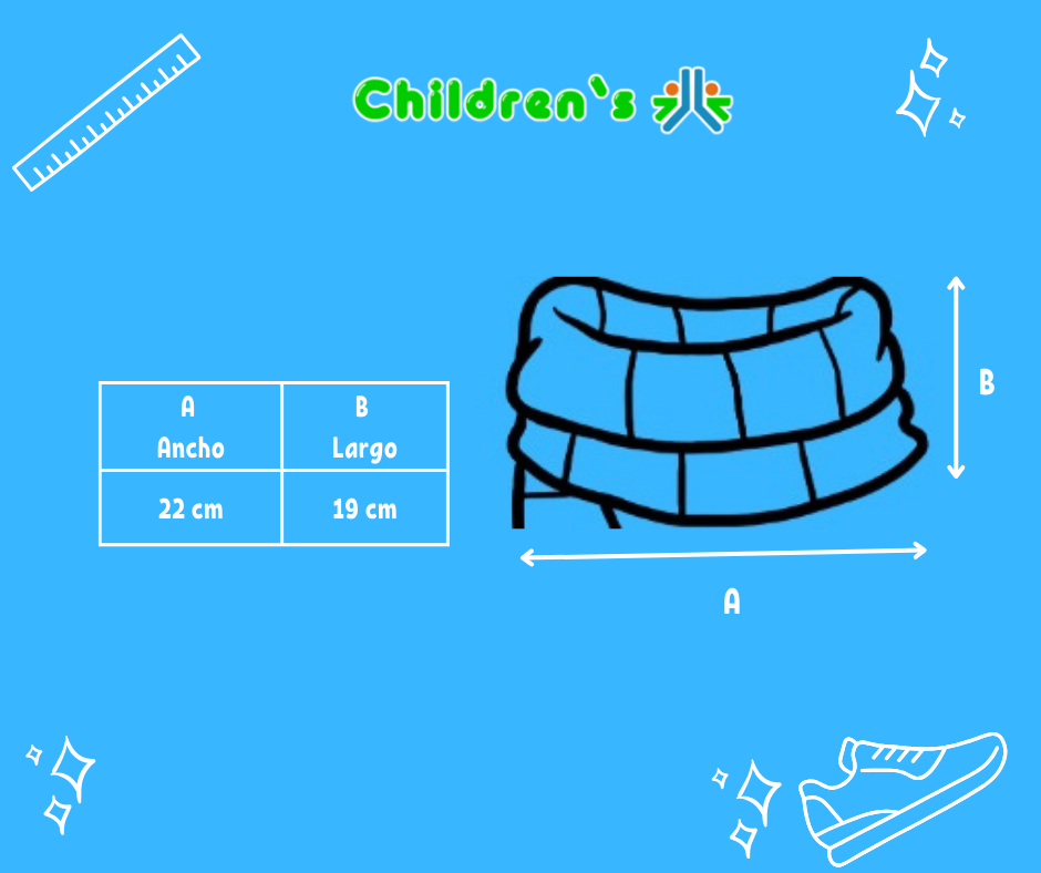 Guia de talles Cuello con Corderito Frozen