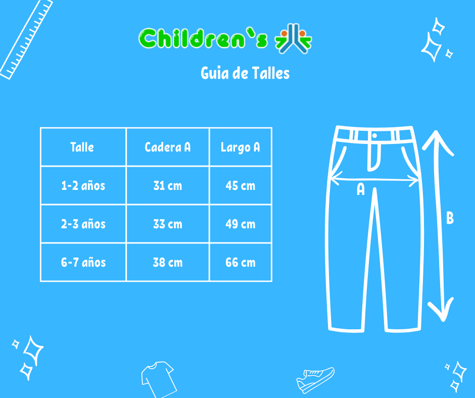 Guia de talles Pantalon de Vestir Con Cintura Regulable