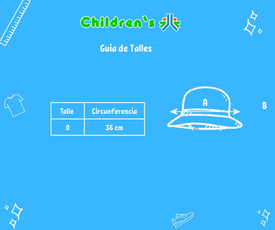 Guia de talles Piluso Pique Floreado