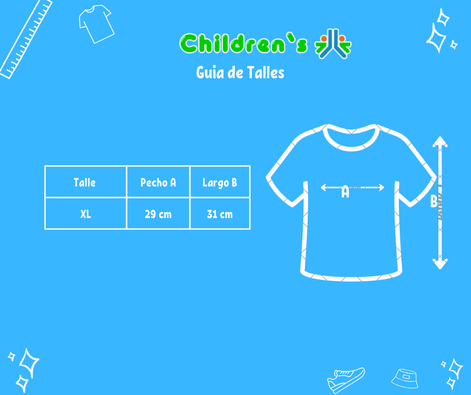 Guia de talles Musculosa Rayada