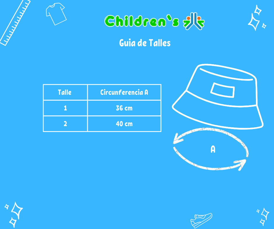 Guia de talles Capota Artesanal