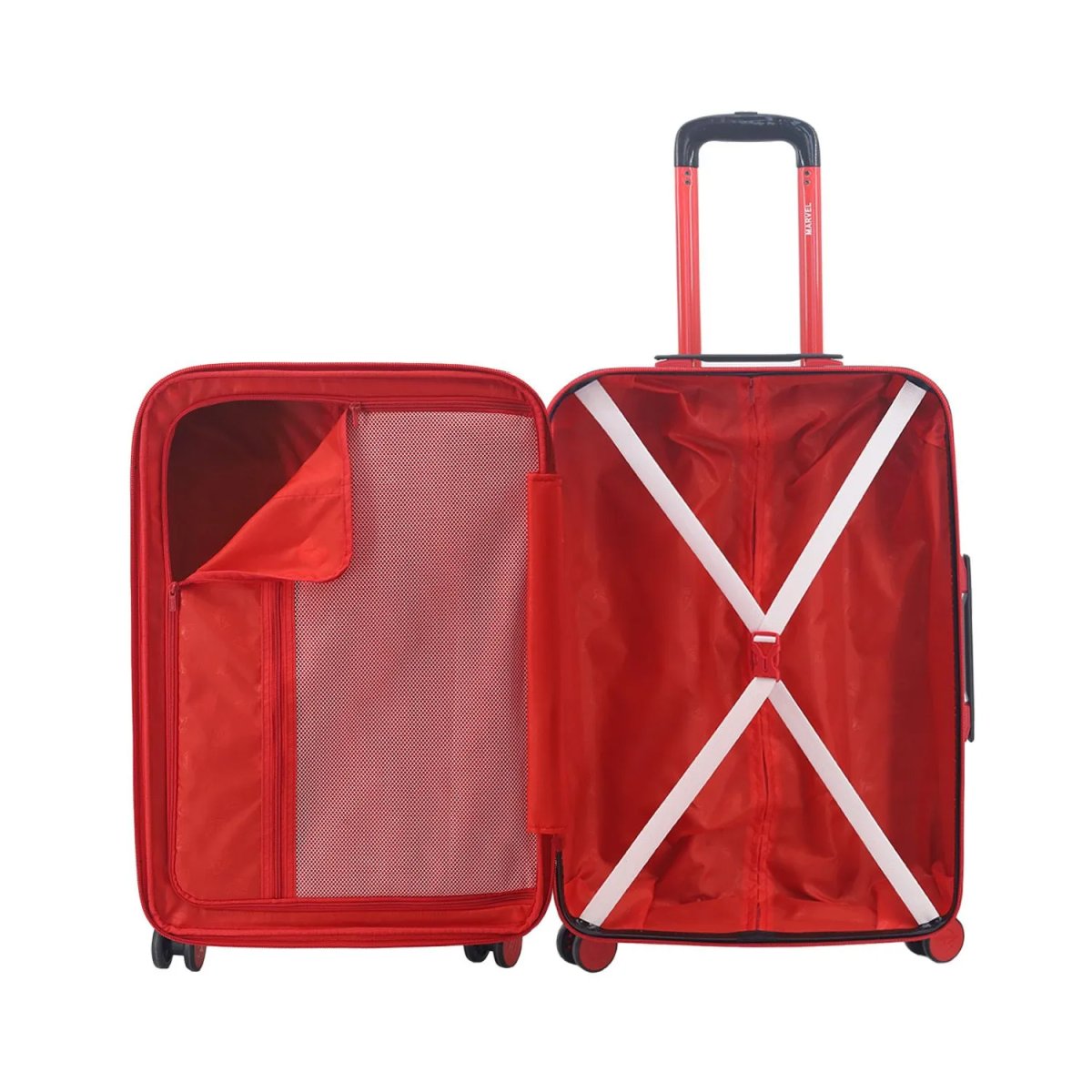 Valija Mediana Avengers Bajo Relieve - 24 Pulgadas - 100% ABS