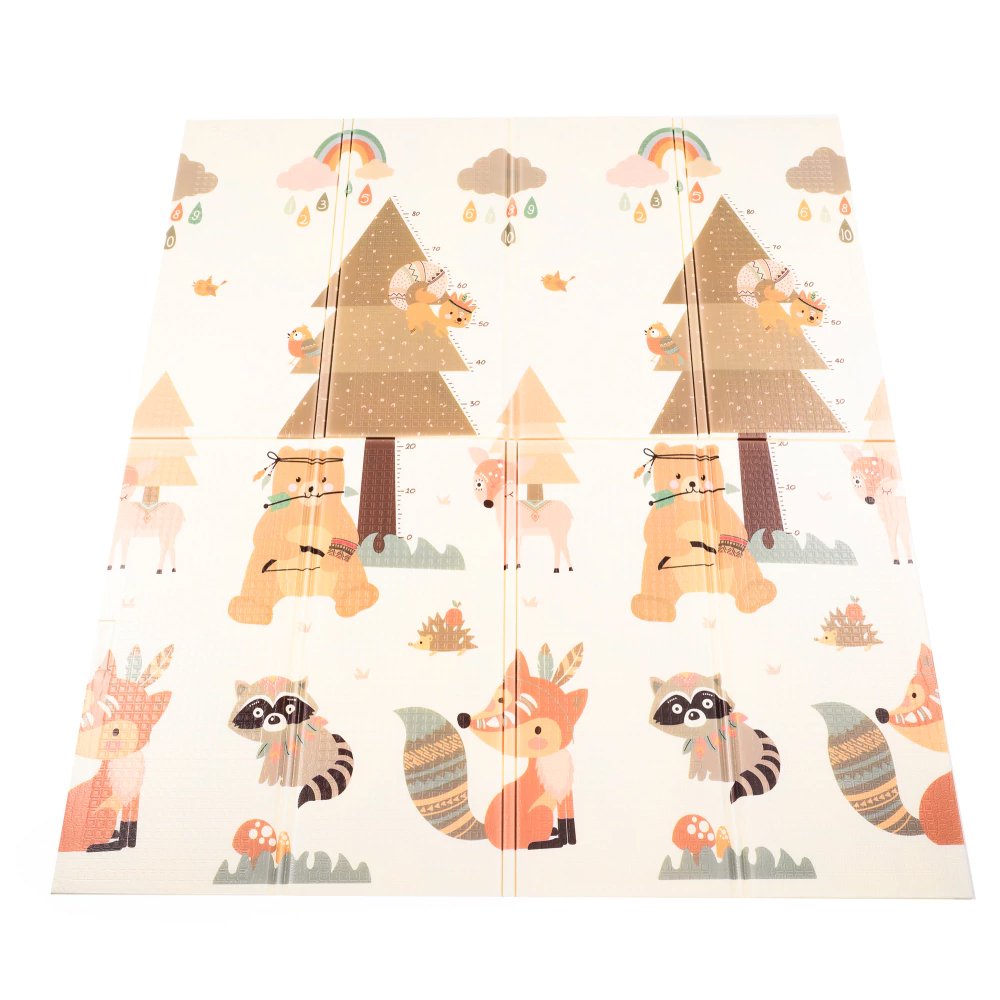 Alfombra Antigolpes Plegable Infantil Reversible 180Cm X 160Cm