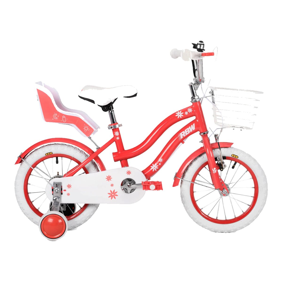 Bicicleta Infantil Rodado 14 Con Canasta y asientito nena