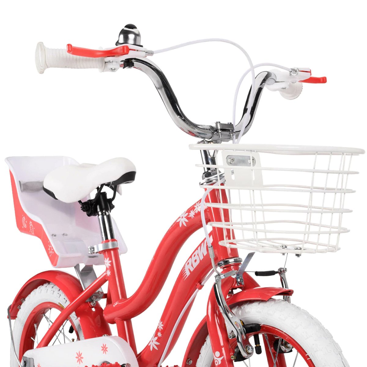 Bicicleta Infantil Rodado 14 Con Canasta y asientito nena