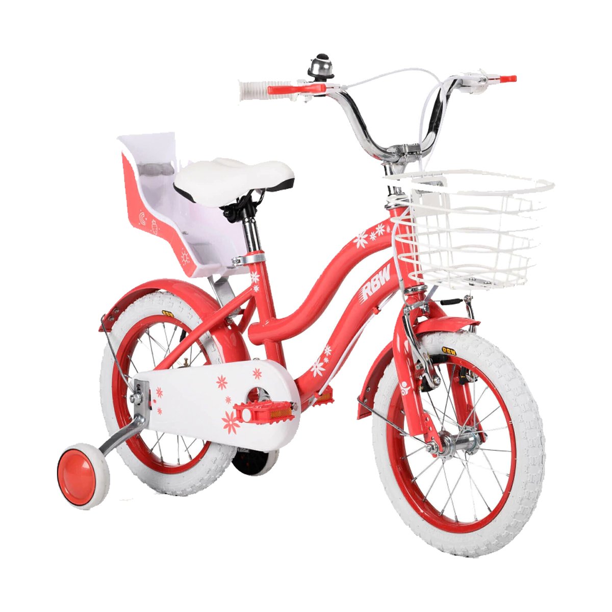 Bicicleta Infantil Rodado 14 Con Canasta y asientito nena