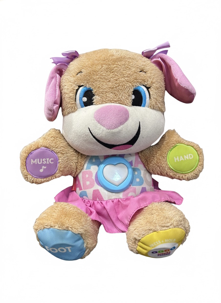 ***SIN PACKAGING*** Laugh & Learn Osito interactivo didactico con luz y sonido - Aprende Ingles ***OUTLET***