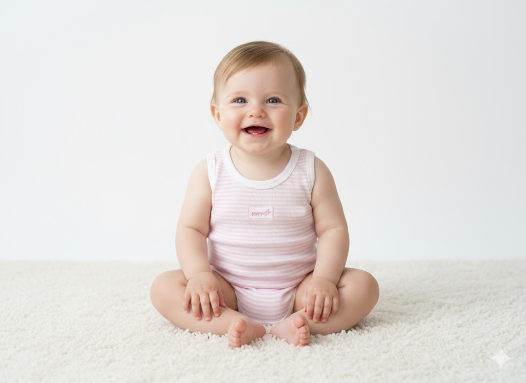 Body sin Mangas Estampado Rayado