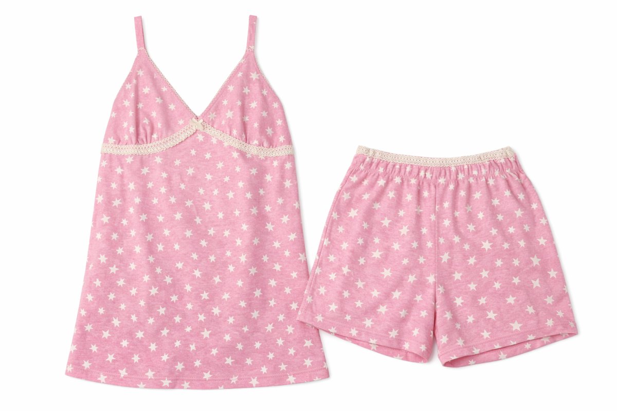 Pijama Nena Verano con estrellitas