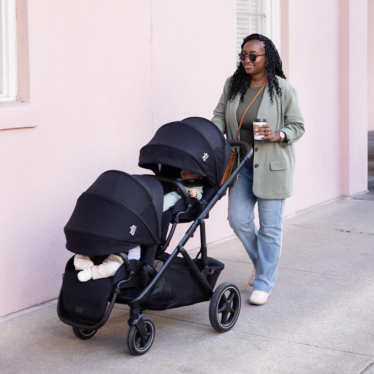 Cochecito Infantil Doble Gemelos Versiti