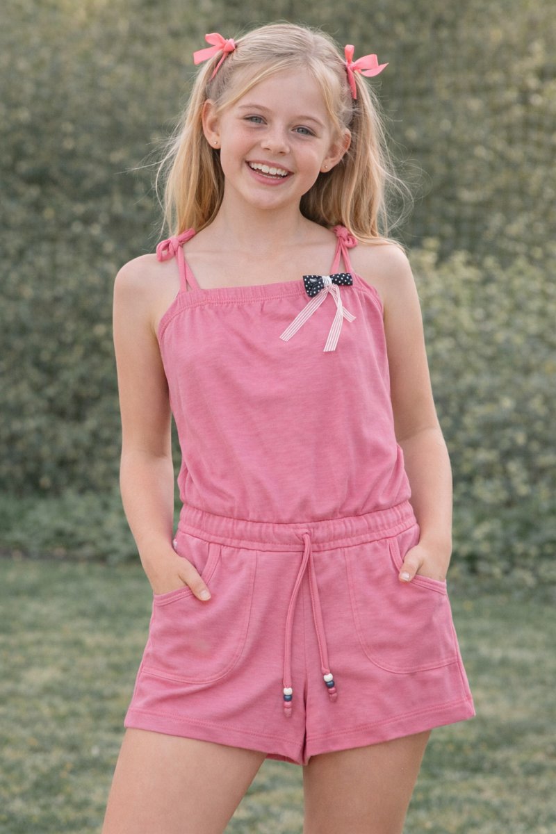 Enterito Mono Algodon Liso con Moño