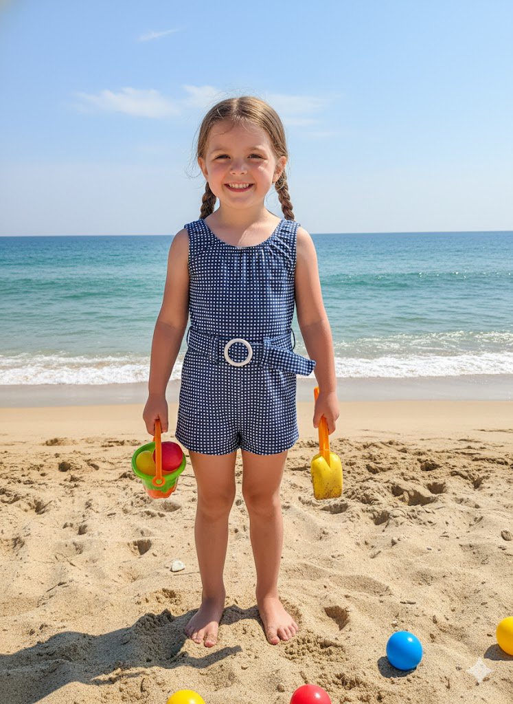 Malla Enterac Cuadrille Con Faja En Cintura