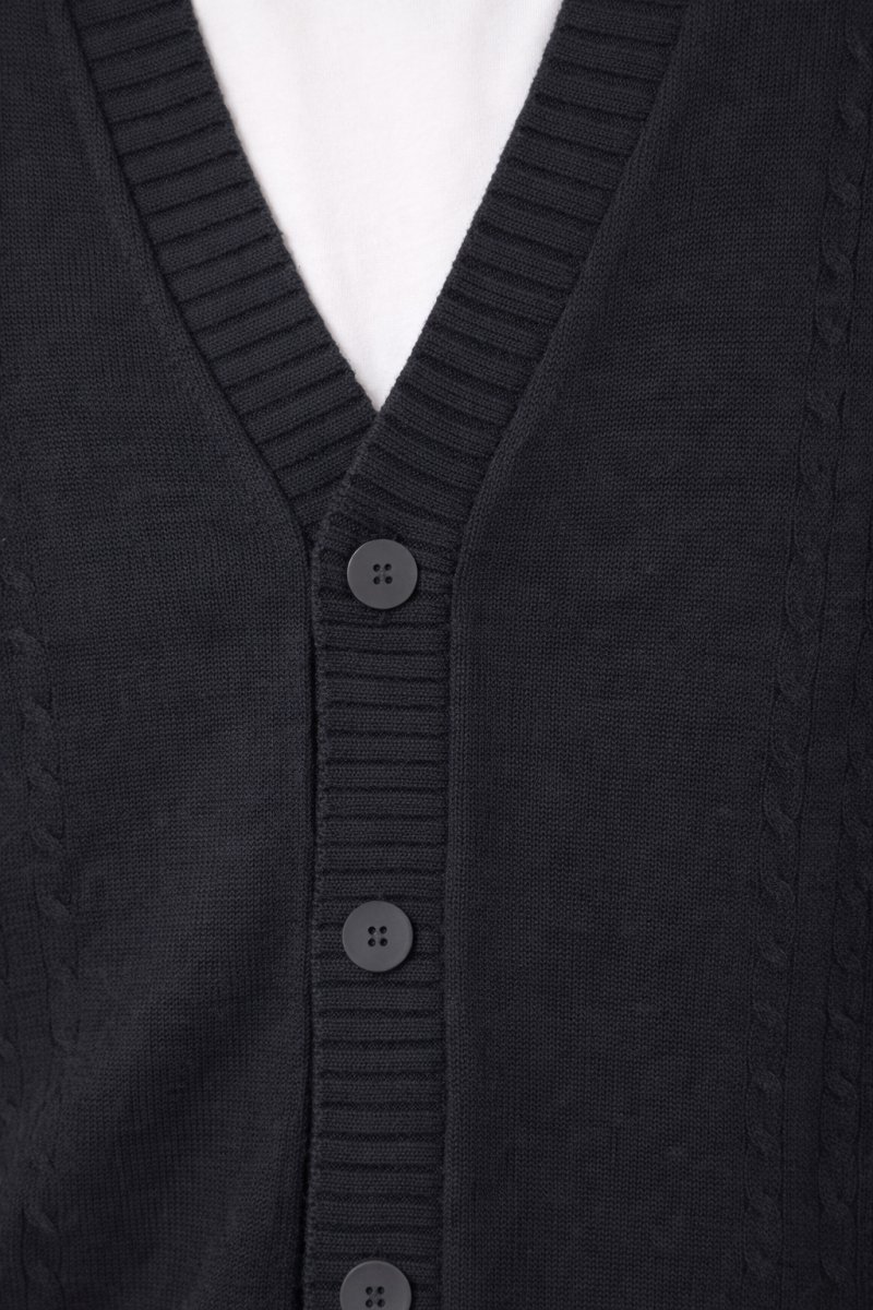 Cardigan Escote V Hilo