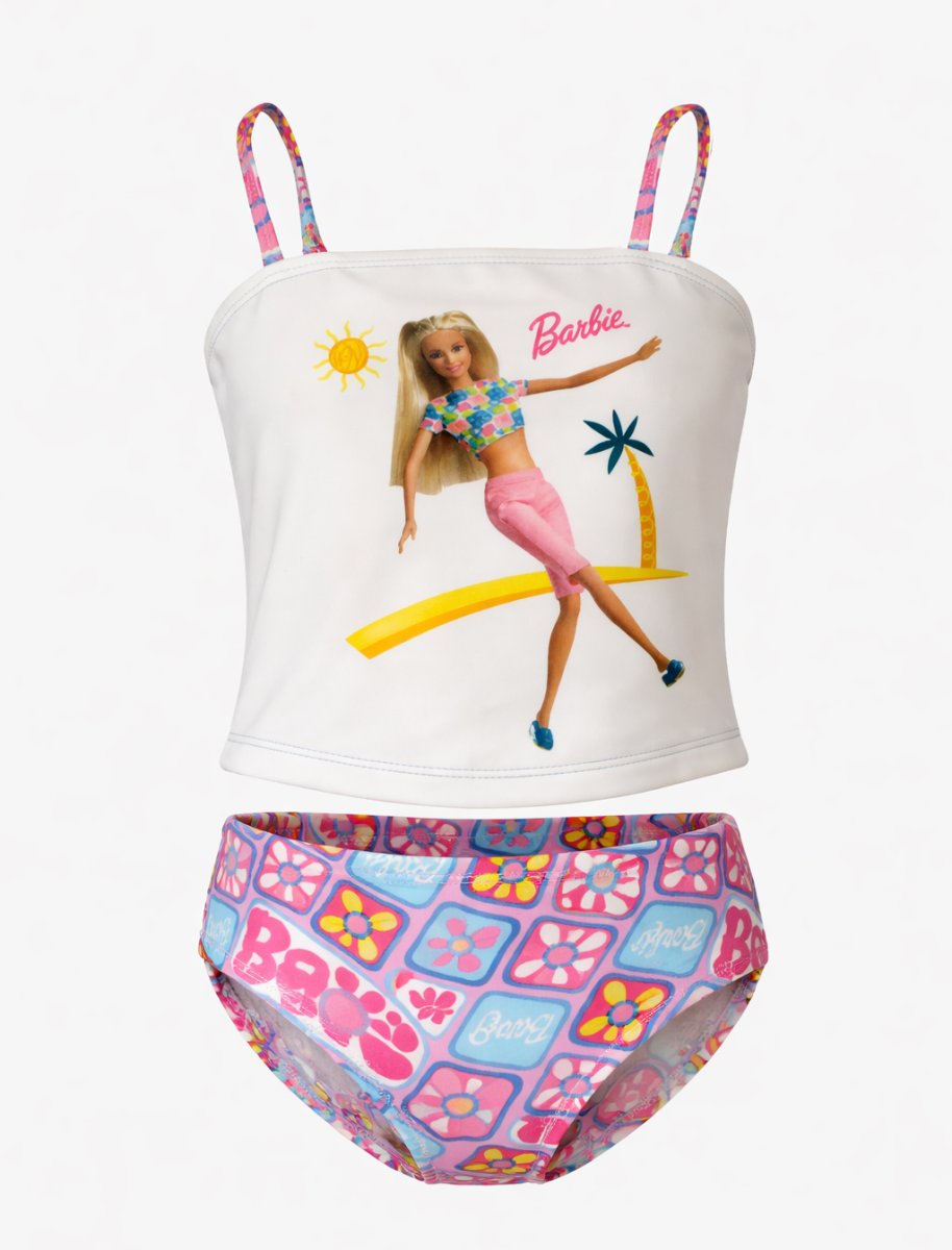 Malla 2 Piezas Estampado Flores