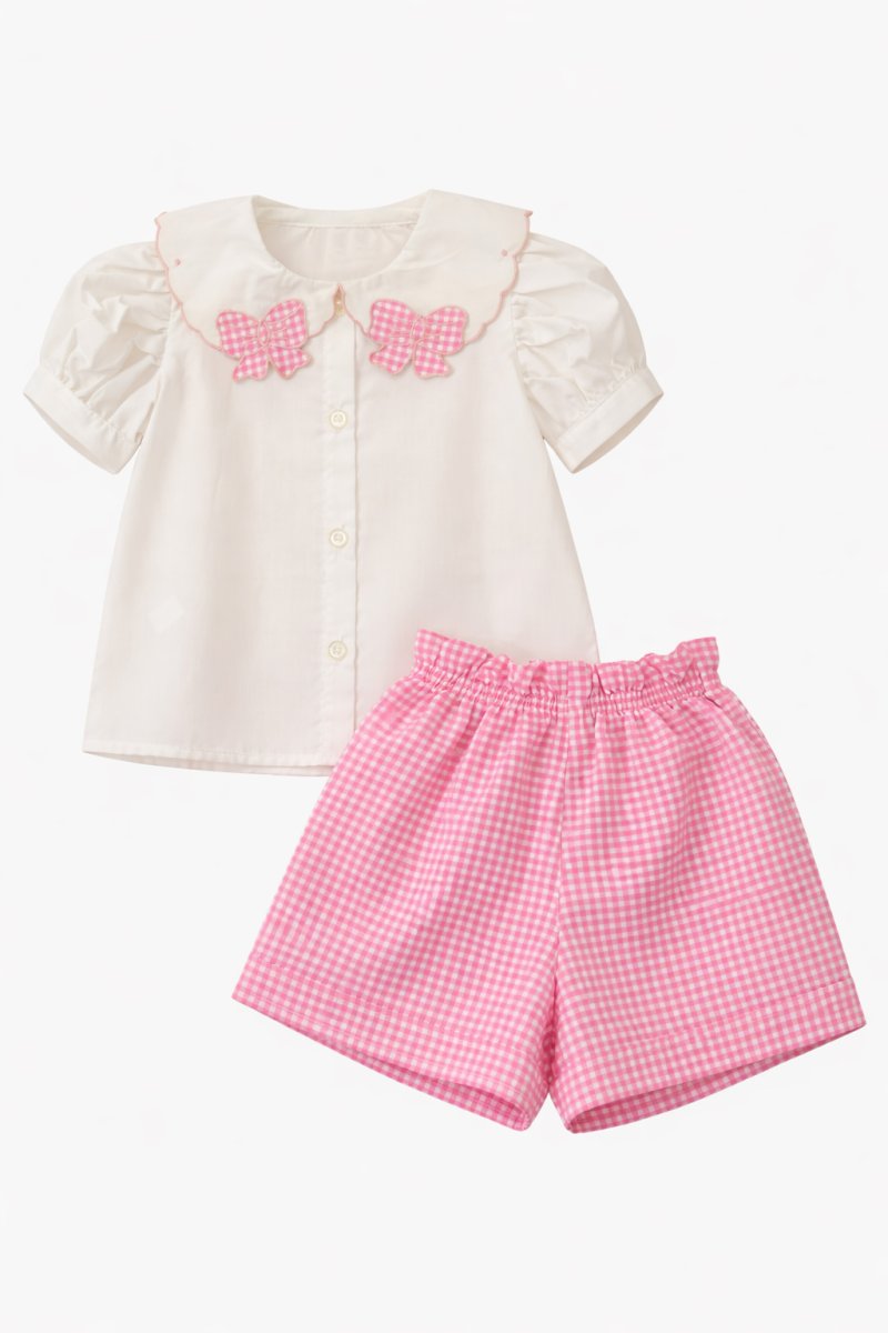 Conjunto  Blusa y Short Bordado