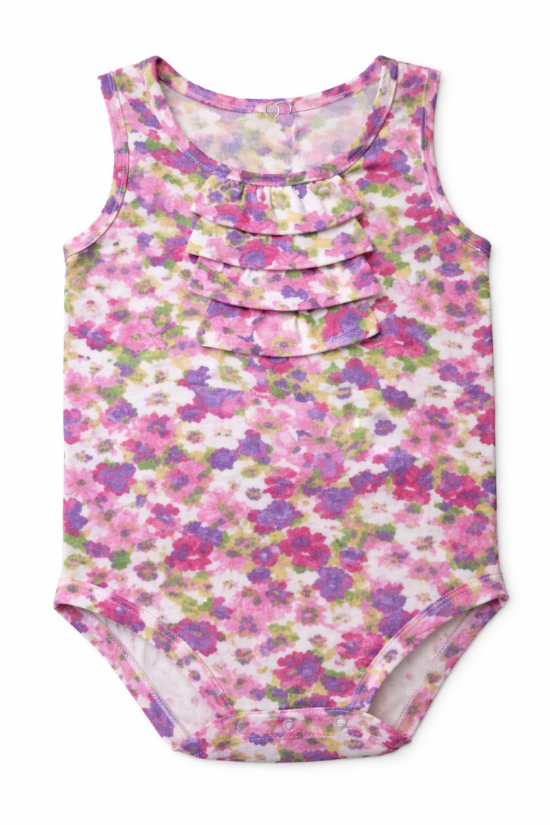 Body Jersey Sin Manga Estampada