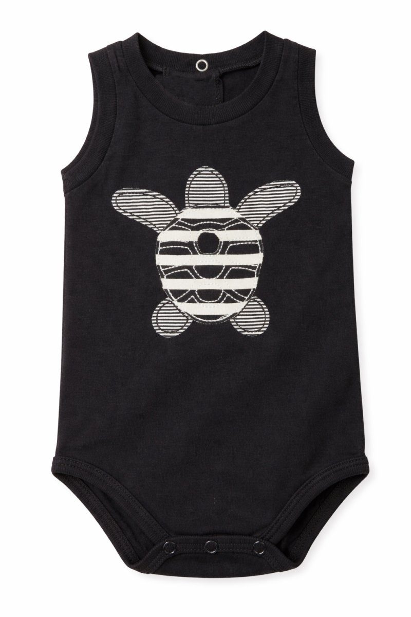 Body Algodon Sin Manga Bordado