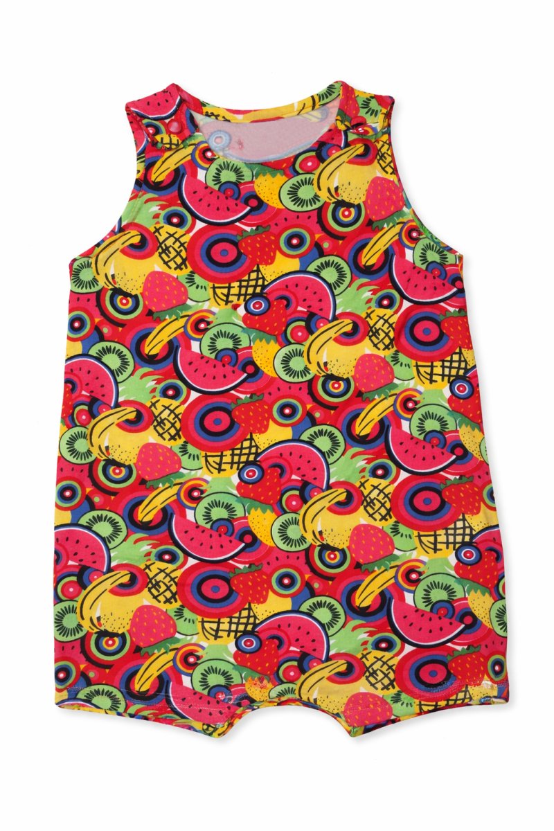 Enterito Algodon Sin Manga Estampado