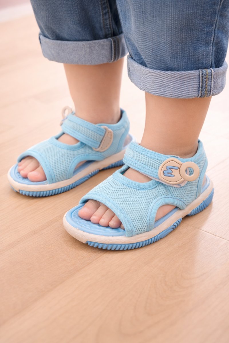 Sandalia macrame Velcro