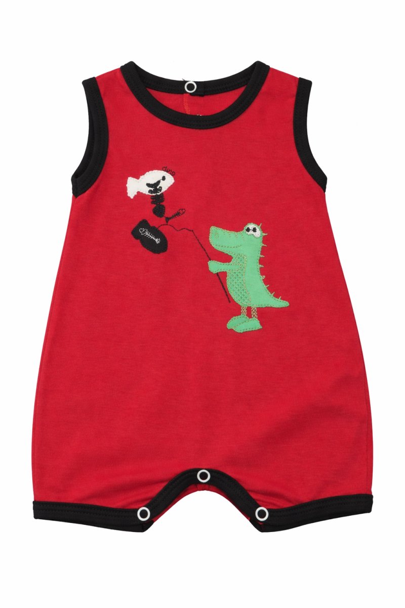 Enterito Algodon Sin Manga  Bordado