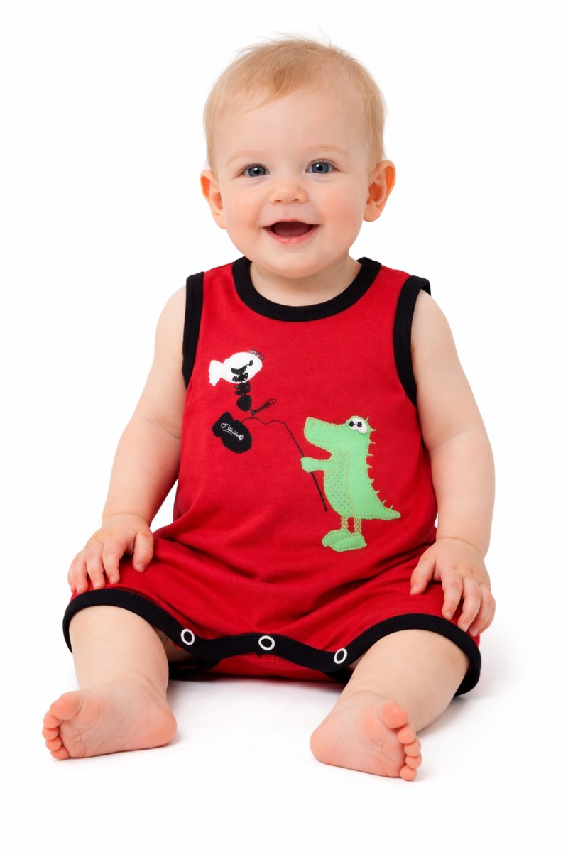 Enterito Algodon Sin Manga  Bordado