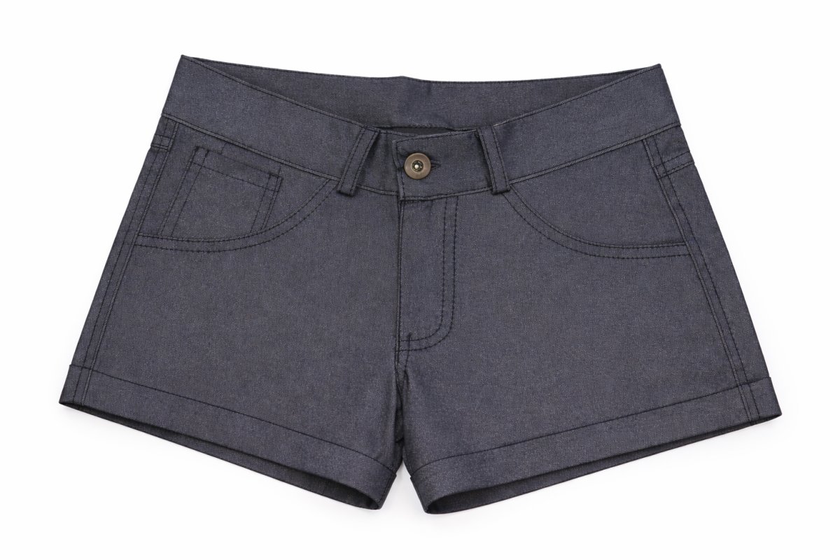 Ferli (Gab) short de nena con brillo y spandex