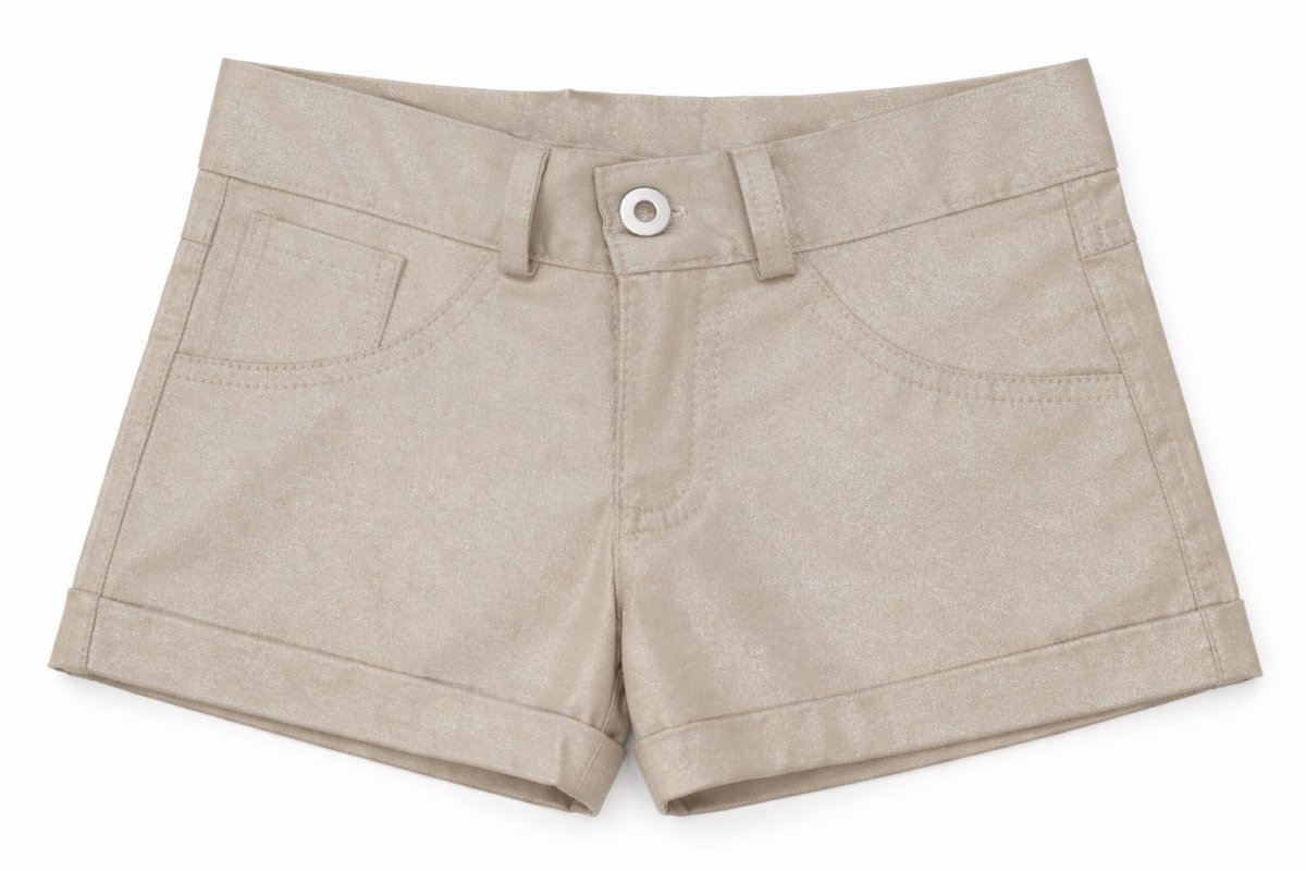 Ferli (Gab) short de nena con brillo y spandex