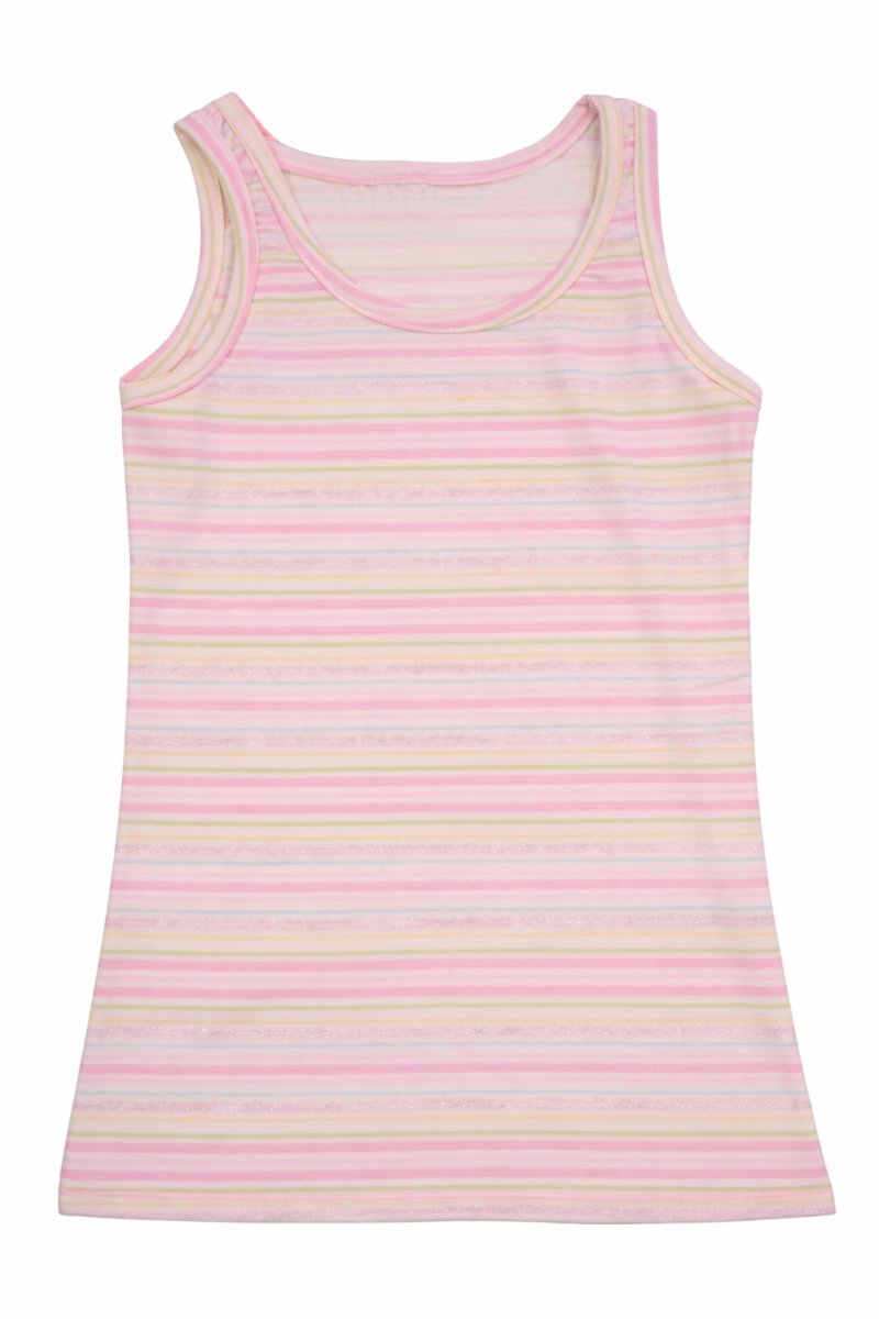 Remera Musculosa Estampado Rayado