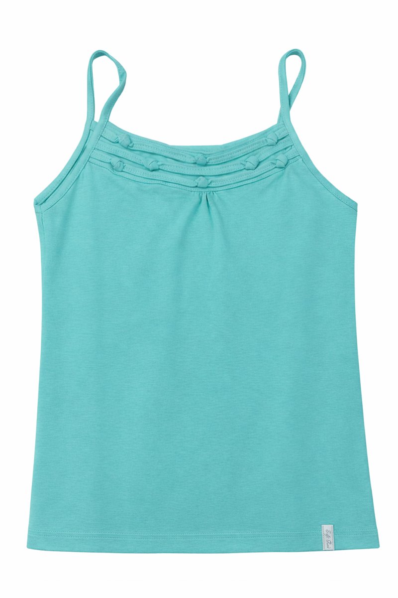 Remera Musculosa de Modal con Nudos