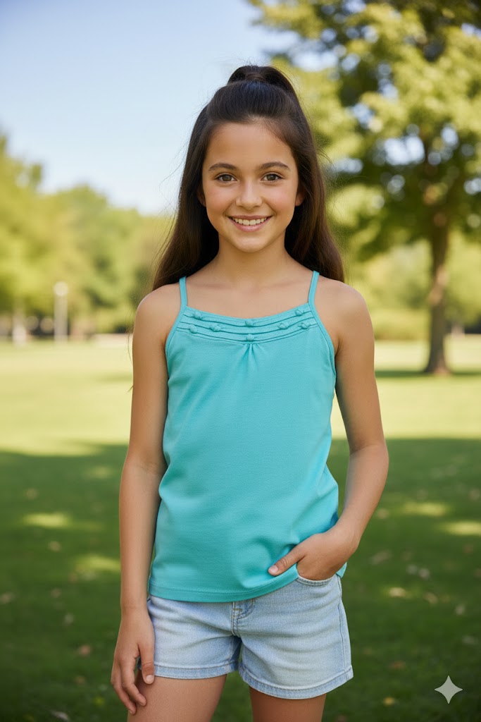 Remera Musculosa de Modal con Nudos