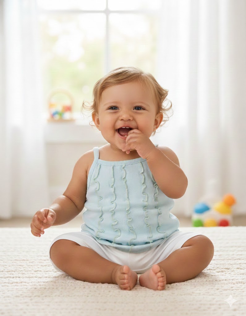 Remera Musculosa con Breteles y Volado