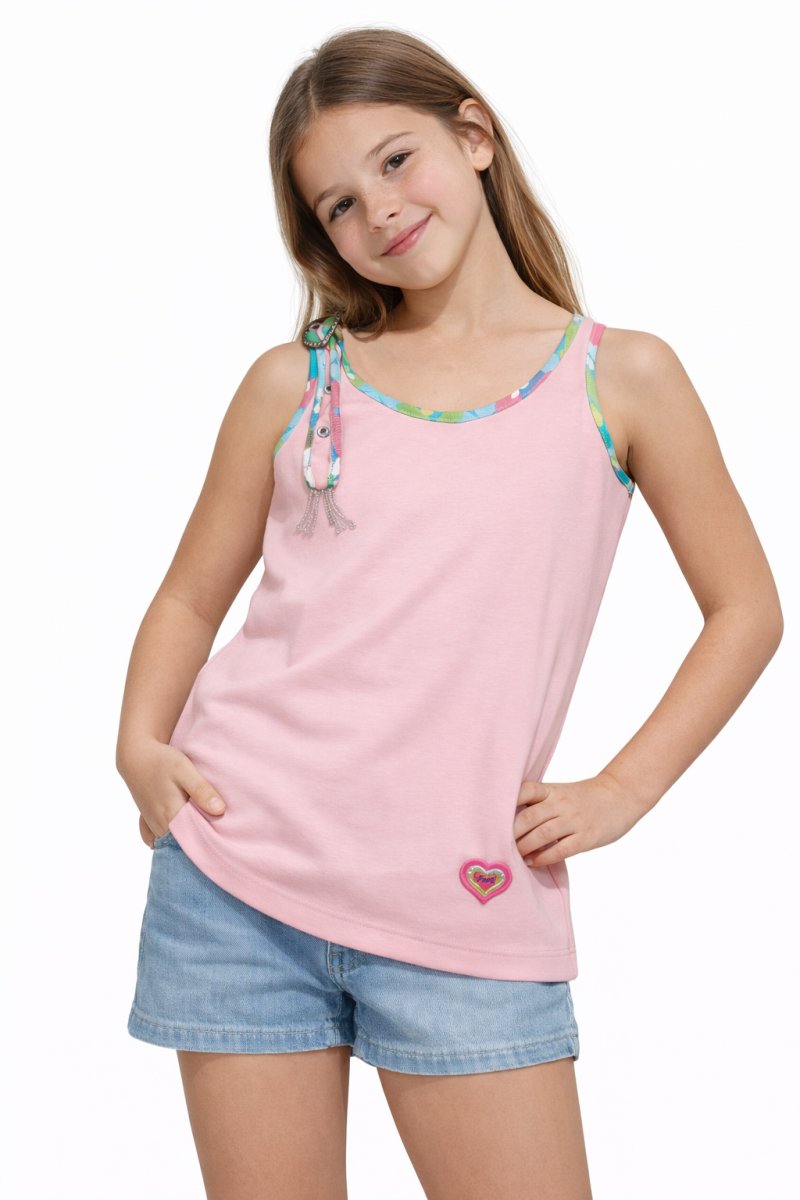 Remera Musculosa con Hebilla
