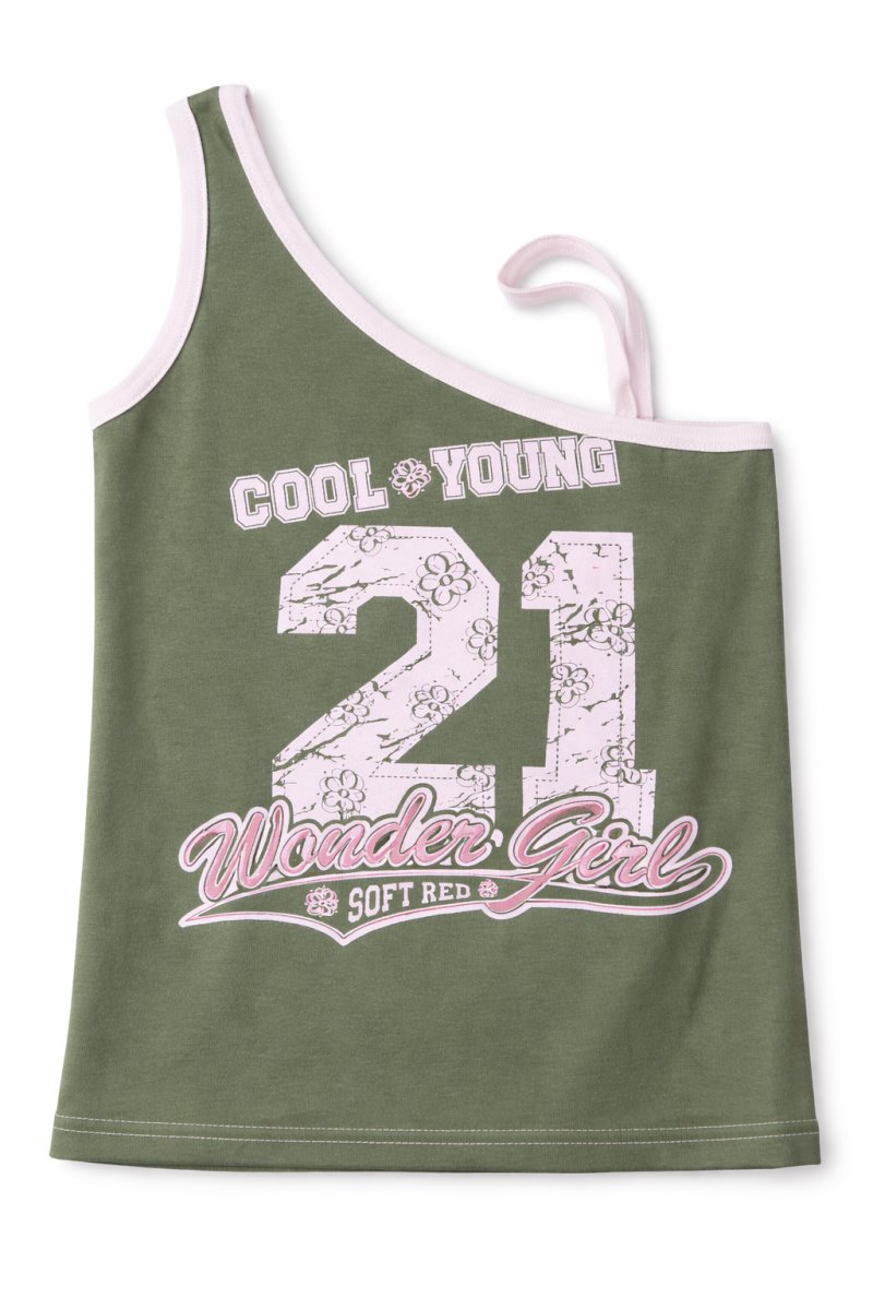 Remera Musculosa Estampado 21 Wonder Girl