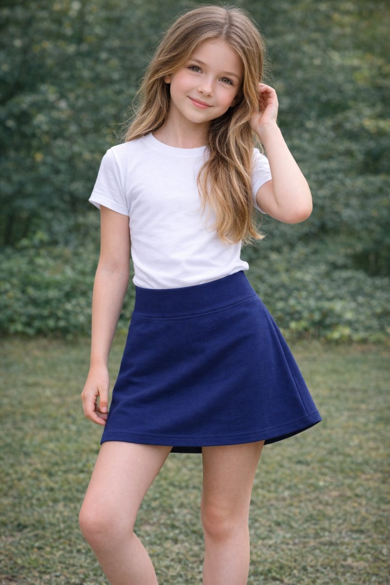 Short con Pollera - Lycra y Algodon