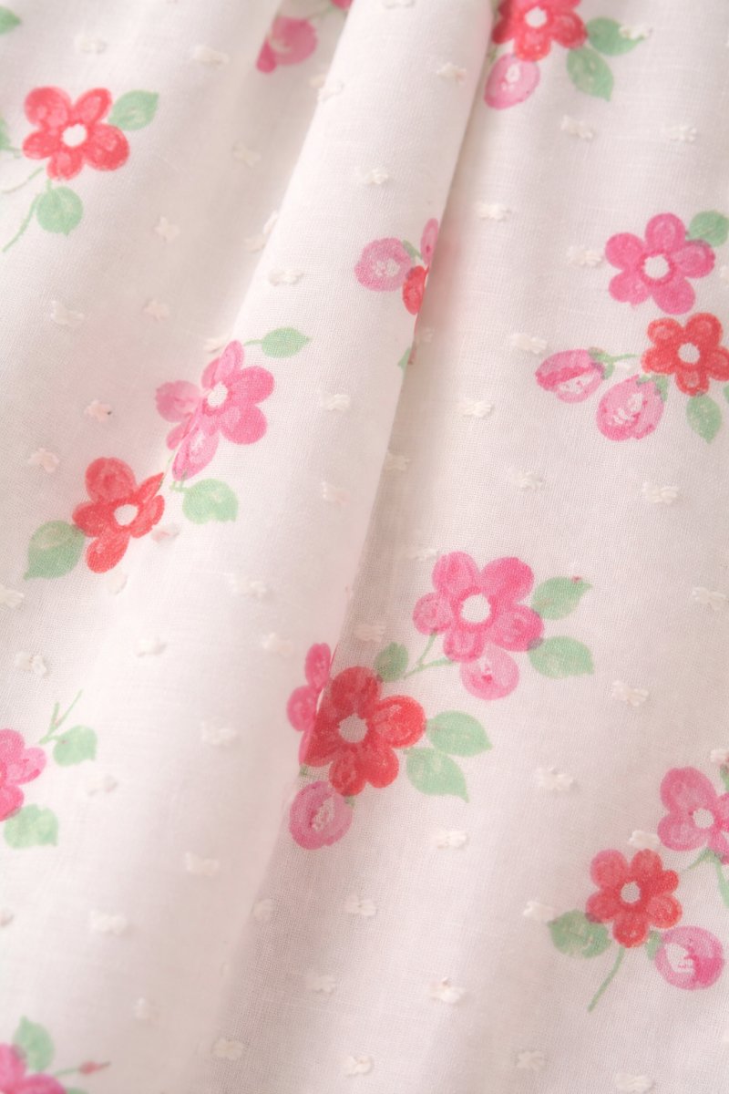 vestido de nena estampado sin mangas