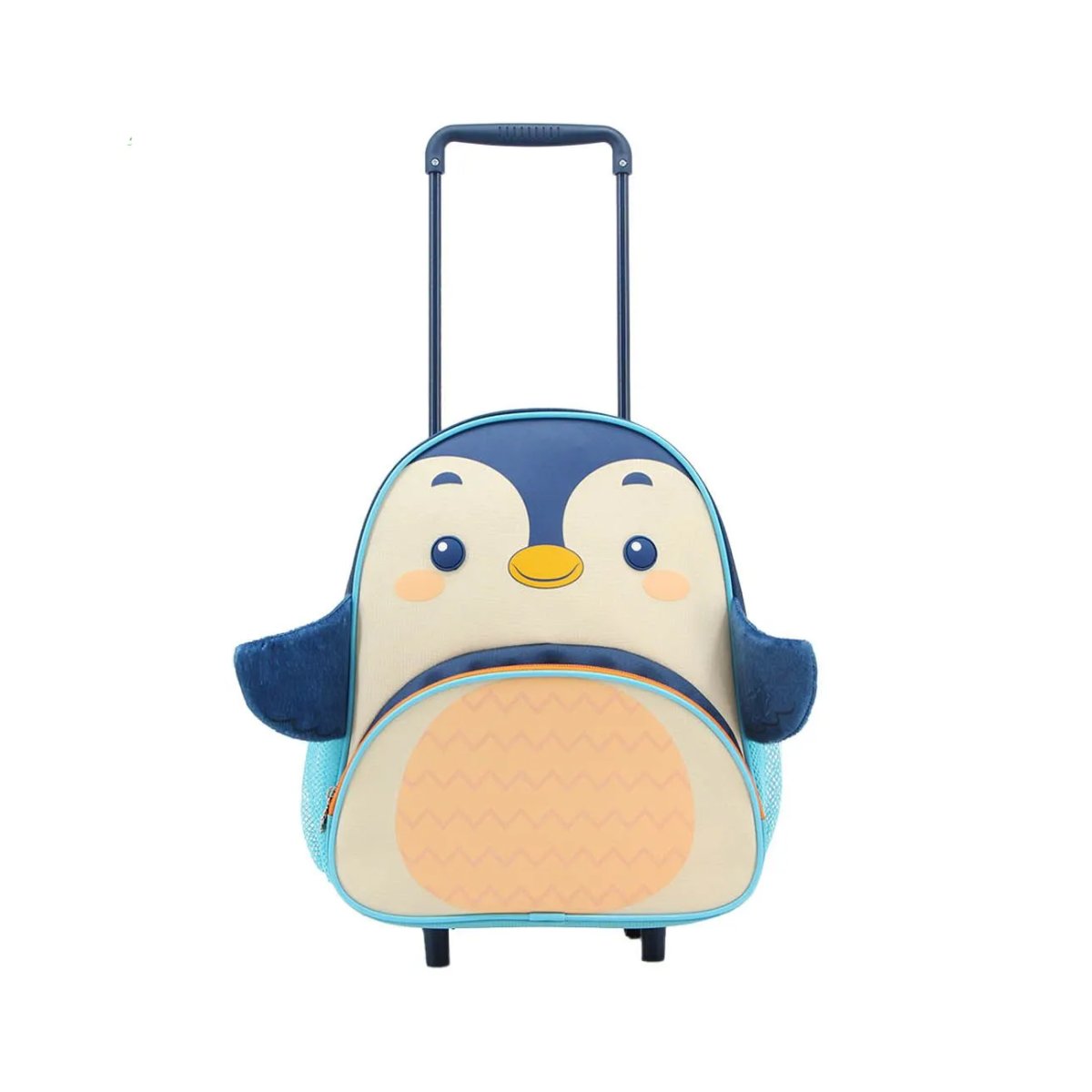Mochila Con Carro Jardin Animal - Pinguino