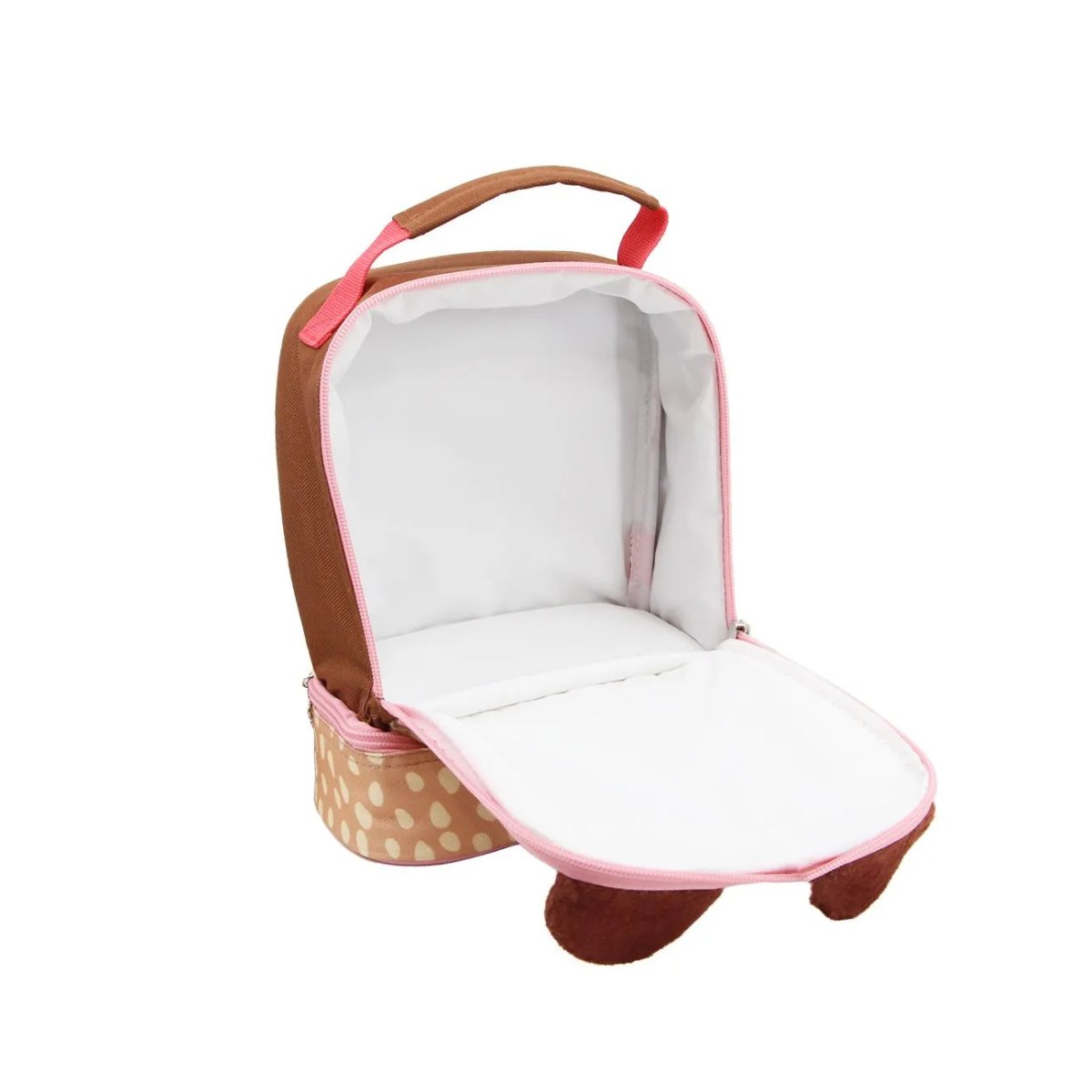 Lunchera Animalito - Doble Compartimiento - Leopardo