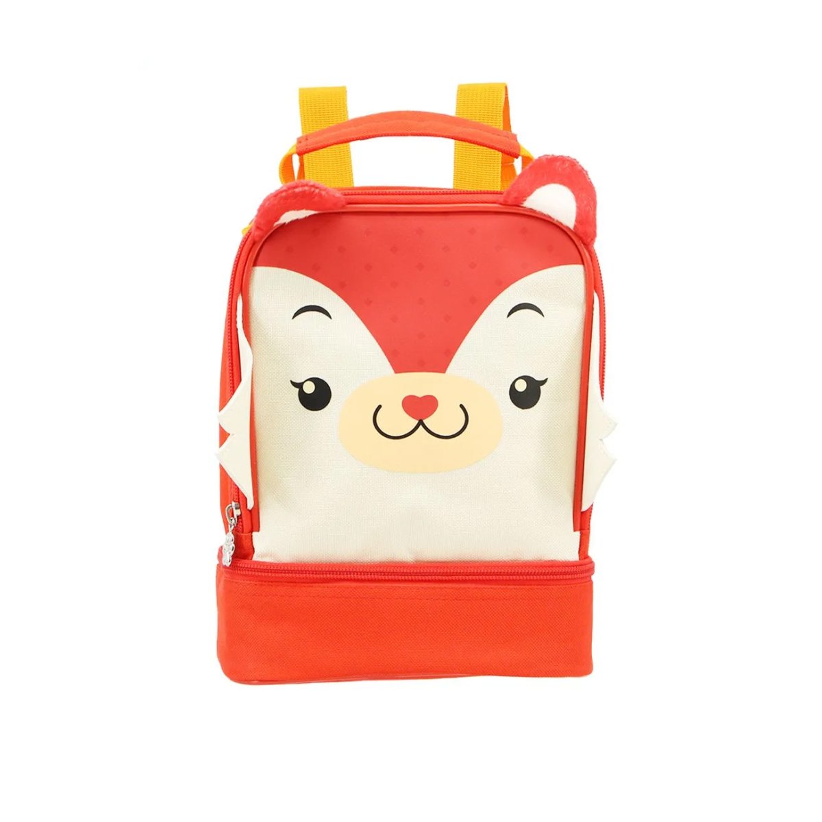 Lunchera Animalito - Doble Compartimiento - Zorro