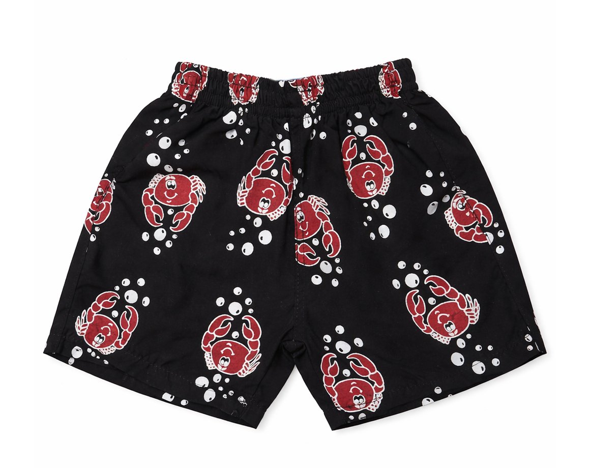 Short de Baño Microfibra Tipo Surf Con Cintura Elastizada Estampado