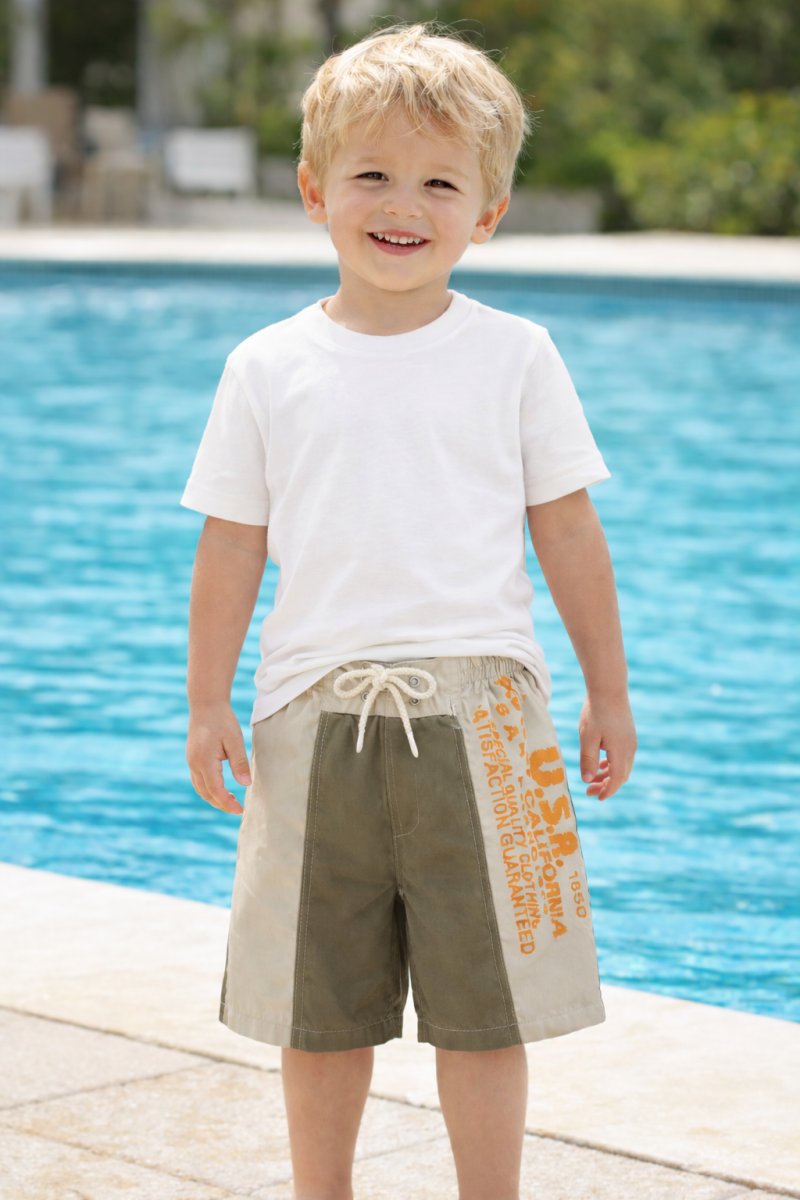 Bermuda De Baño Microfibra Tipo Surf