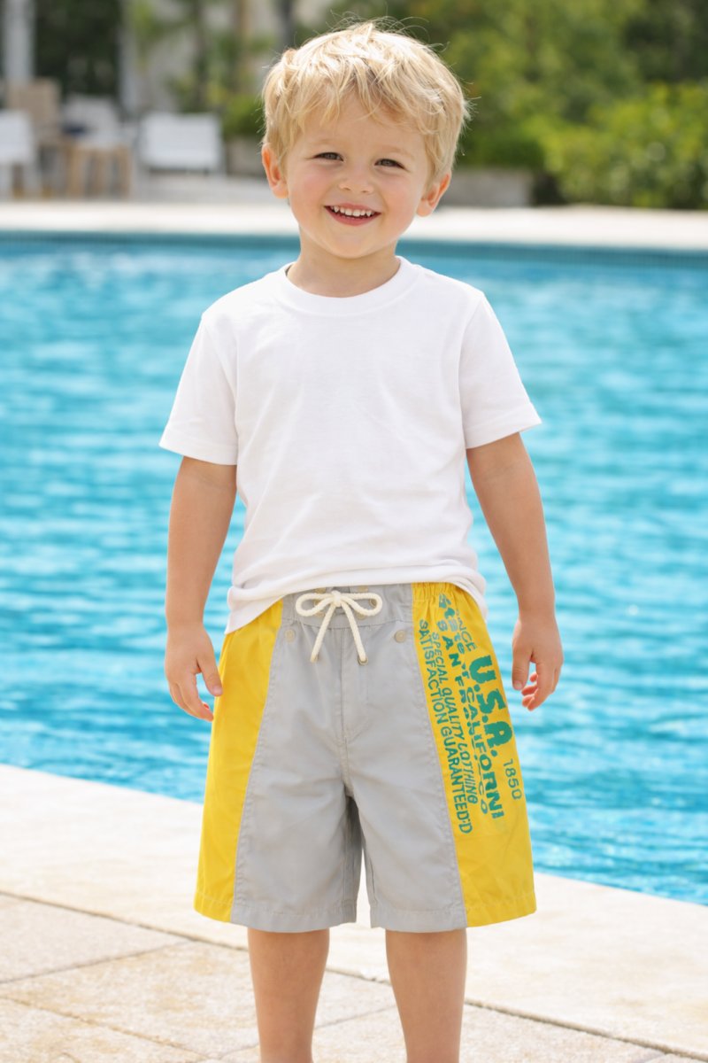 Bermuda De Baño Microfibra Tipo Surf