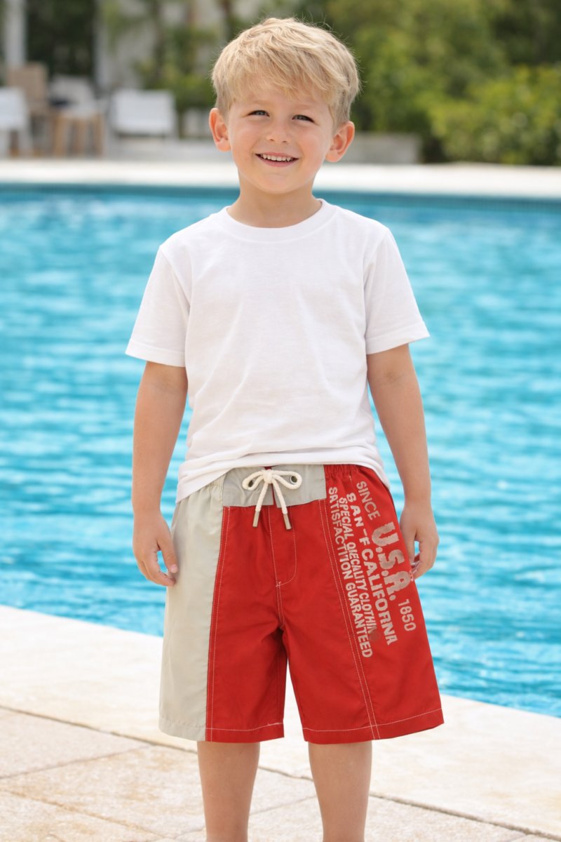 Bermuda De Baño Microfibra Tipo Surf