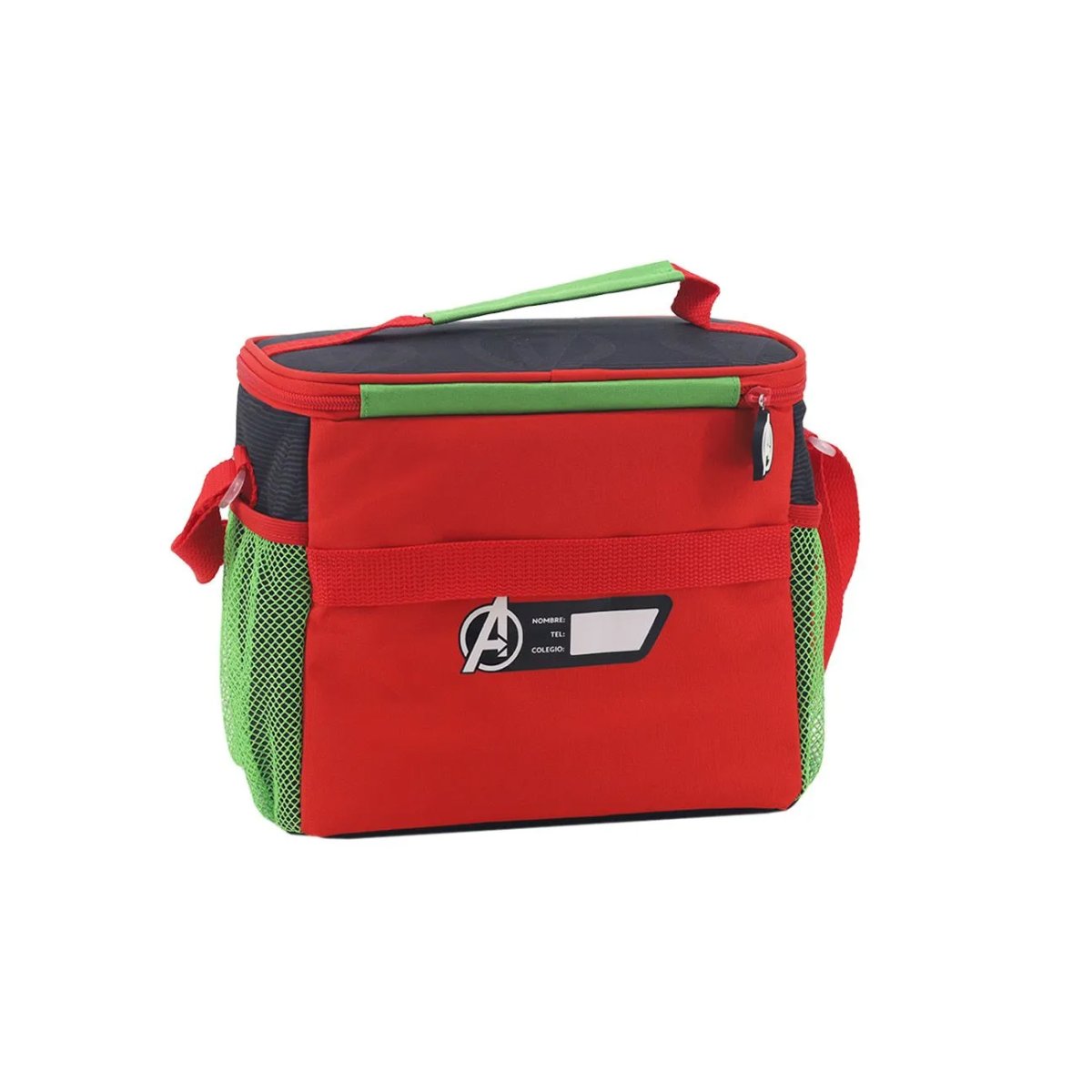 Lunchera Termica Avengers Marvel - Bolsillo Frontal