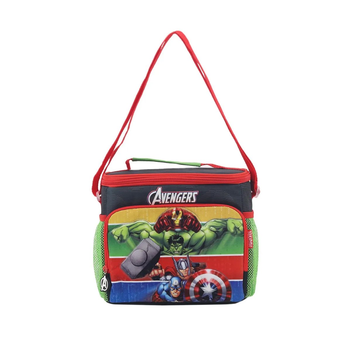 Lunchera Termica Avengers Marvel - Bolsillo Frontal