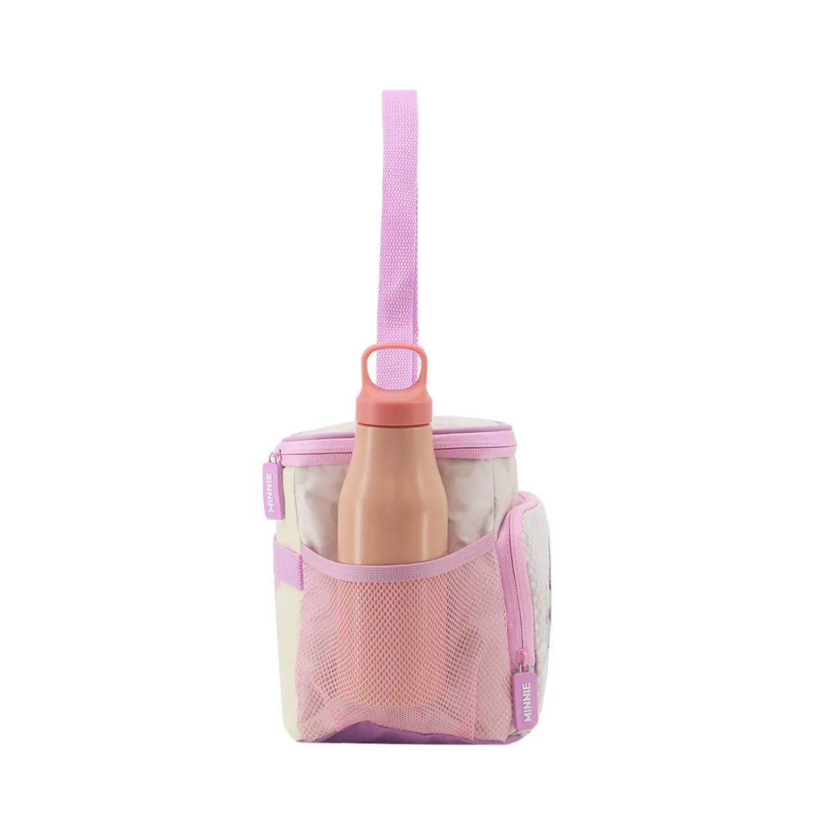 Lunchera Termica Minnie Mouse - Bolsillo Frontal